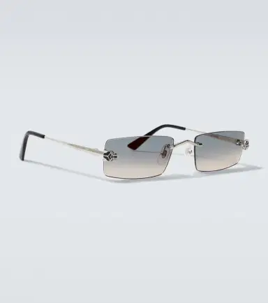 Cartier Eyewear Collection Panthère De Cartier rectangular sunglasses | Thumbnail 2 Cartier Eyewear Collection Panthère De Cartier rectangular sunglasses | Thumbnail 2