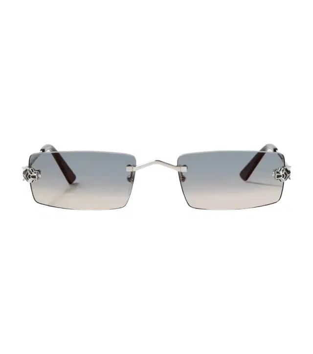 Cartier Eyewear Collection Panthère De Cartier rectangular sunglasses