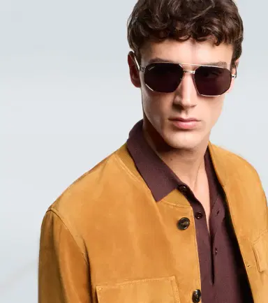 Cartier Eyewear Collection Santos De Cartier aviator sunglasses | Thumbnail 4 Cartier Eyewear Collection Santos De Cartier aviator sunglasses | Thumbnail 4