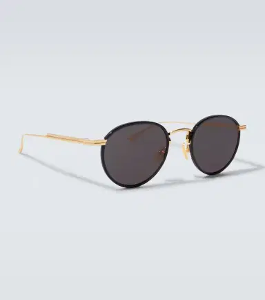 Bottega Veneta Light Ribbon round sunglasses | Thumbnail 2