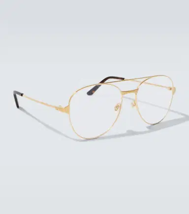 Cartier Eyewear Collection Santos De Cartier aviator glasses | Thumbnail 2 Cartier Eyewear Collection Santos De Cartier aviator glasses | Thumbnail 2