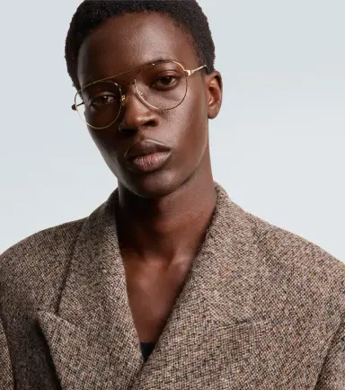Cartier Eyewear Collection Santos De Cartier aviator glasses | Thumbnail 4 Cartier Eyewear Collection Santos De Cartier aviator glasses | Thumbnail 4