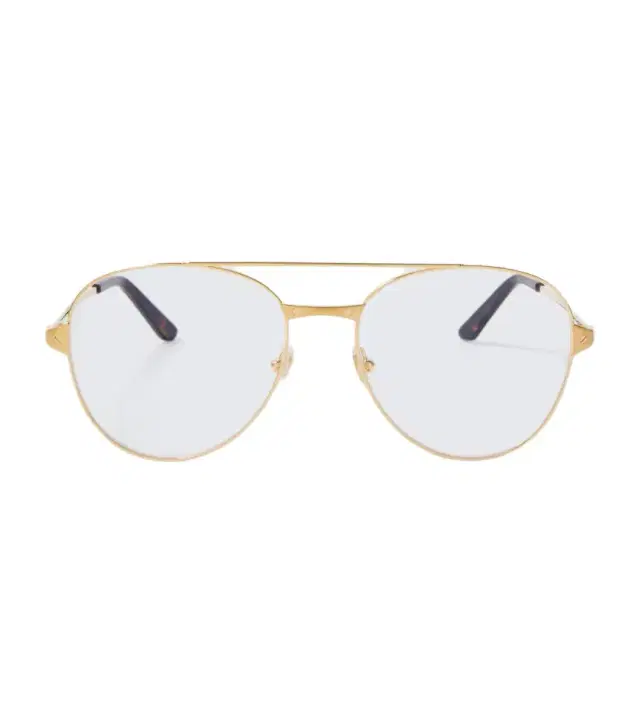 Cartier Eyewear Collection Santos De Cartier aviator glasses