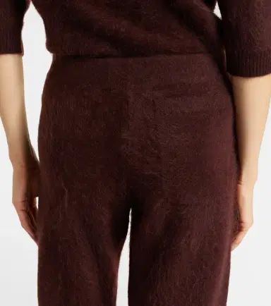 Dorothee Schumacher Fluffy Statement wool and cashmere-blend flared pants | Thumbnail 2