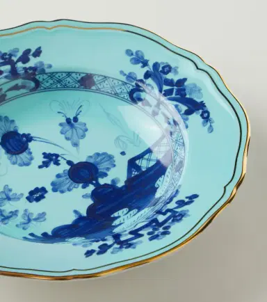 Ginori 1735 Oriente Italiano porcelain soup plate | Thumbnail 3