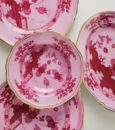 Ginori 1735 Oriente Italiano porcelain soup plate | Thumbnail 2