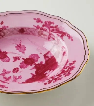 Ginori 1735 Oriente Italiano porcelain soup plate | Thumbnail 3