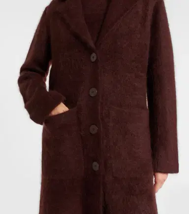 Dorothee Schumacher Fluffy Statement wool-blend coat | Thumbnail 4