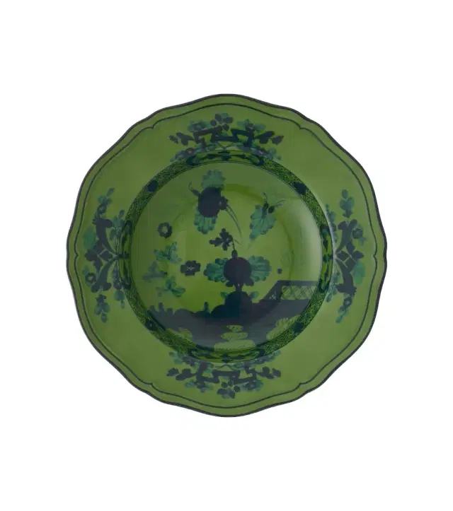 Ginori 1735 Oriente Italiano porcelain soup plate