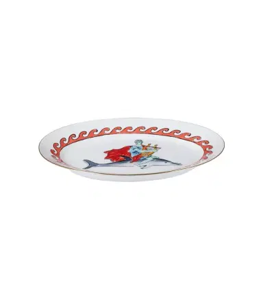 Ginori 1735 Il Viaggio di Nettuno platter by Luke Edward Hall | Thumbnail 1