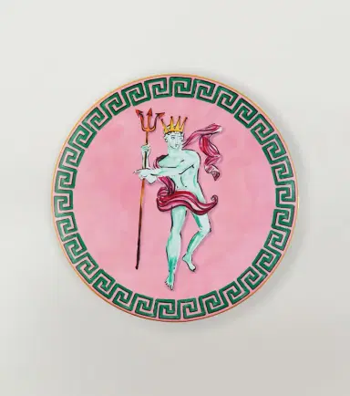 Ginori 1735 Il Viaggio di Nettuno charger plate by Luke Edward Hall | Thumbnail 2