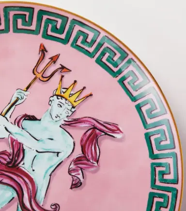 Ginori 1735 Il Viaggio di Nettuno charger plate by Luke Edward Hall | Thumbnail 4