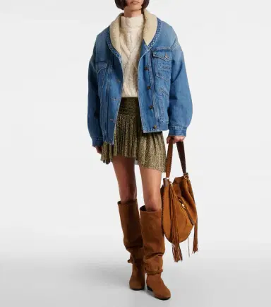 Isabel Marant Nynel suede knee-high boots | Thumbnail 5 Isabel Marant Nynel suede knee-high boots | Thumbnail 5