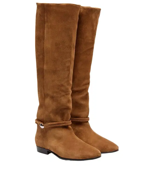 Isabel Marant Nynel suede knee-high boots