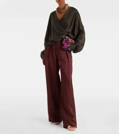 Dries Van Noten 90 satin mules | Thumbnail 5