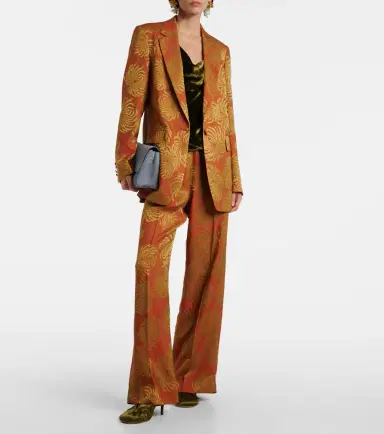 Dries Van Noten 90 satin mules | Thumbnail 5
