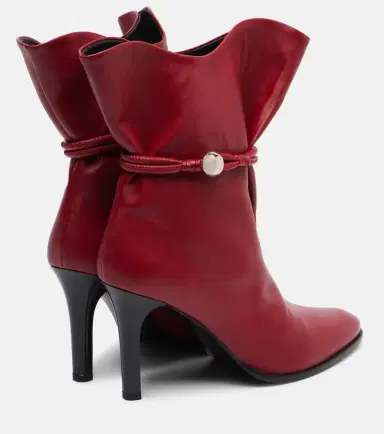 Isabel Marant Lolya 90 leather ankle boots | Thumbnail 3
