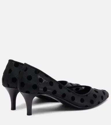 Isabel Marant Peleo 55 polka-dot mesh pumps | Thumbnail 4