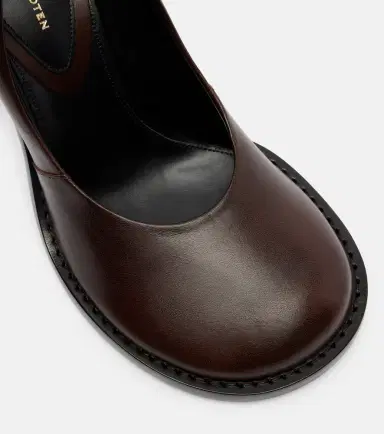 Dries Van Noten Leather pumps | Thumbnail 4