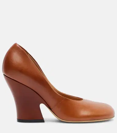 Dries Van Noten Leather pumps | Thumbnail 3