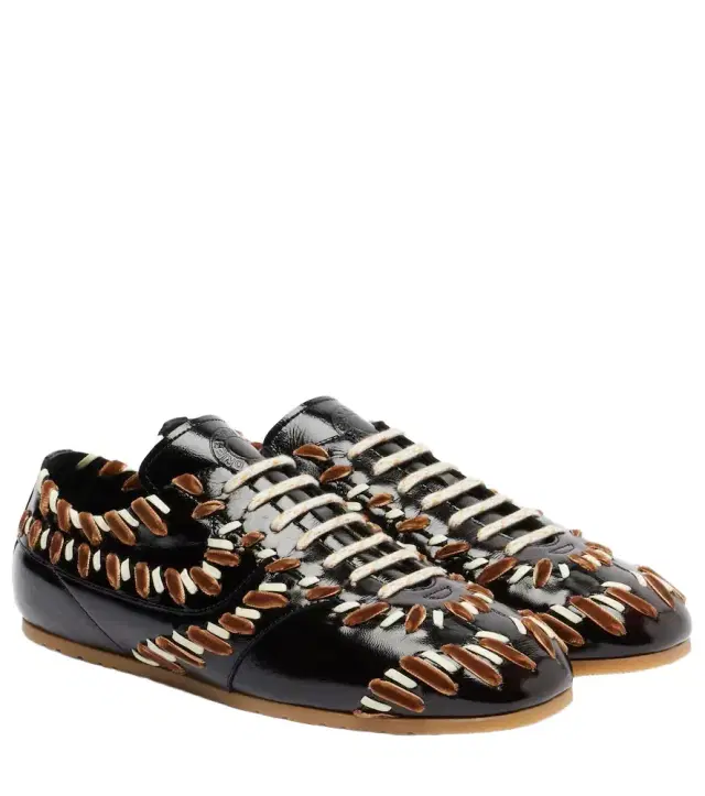 Dries Van Noten Leather sneakers