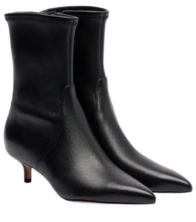 Veronica Beard Lisa leather ankle boots