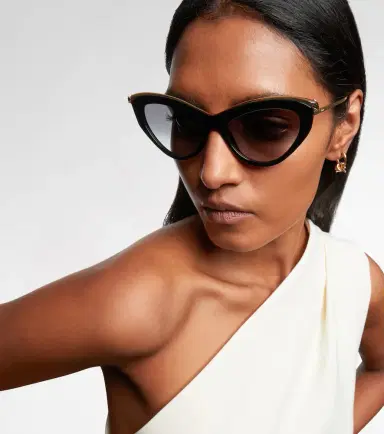 Cartier Eyewear Collection Panthère de Cartier cat-eye sunglasses | Thumbnail 5