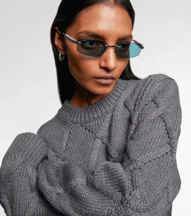 Cartier Eyewear Collection Clash de Cartier rectangular sunglasses | Thumbnail 4 Cartier Eyewear Collection Clash de Cartier rectangular sunglasses | Thumbnail 4