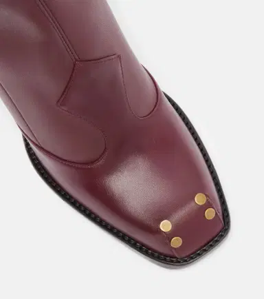 Etro Studded leather knee-high boots | Thumbnail 2