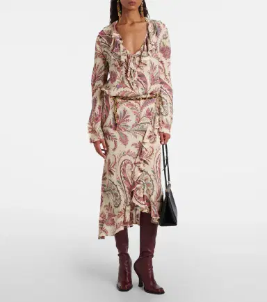 Etro Studded leather knee-high boots | Thumbnail 5