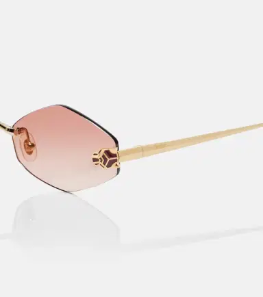 Cartier Eyewear Collection Panthère de Cartier oval sunglasses | Thumbnail 3