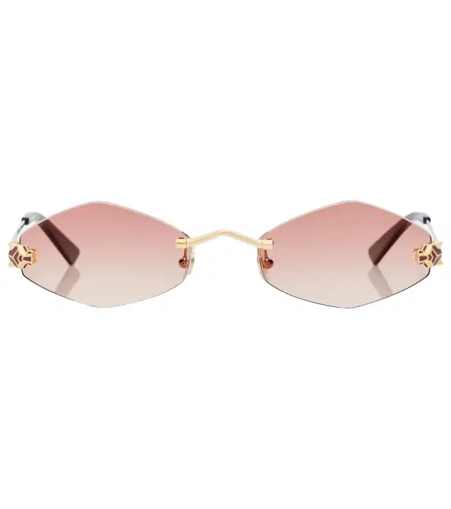 Cartier Eyewear Collection Panthère de Cartier oval sunglasses