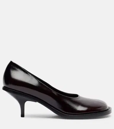 Dries Van Noten 60 leather pumps | Thumbnail 2