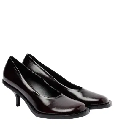 Dries Van Noten 60 leather pumps | Thumbnail 1