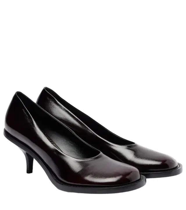 Dries Van Noten 60 leather pumps