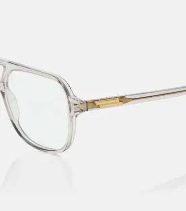Bottega Veneta Slim Ribbon aviator glasses | Thumbnail 3