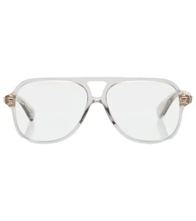 Bottega Veneta Slim Ribbon aviator glasses