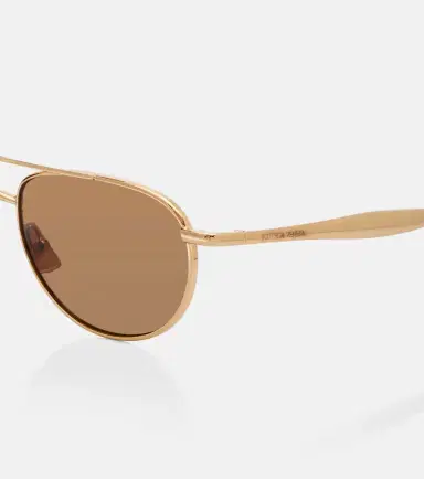 Bottega Veneta Fin aviator sunglasses | Thumbnail 2 Bottega Veneta Fin aviator sunglasses | Thumbnail 2