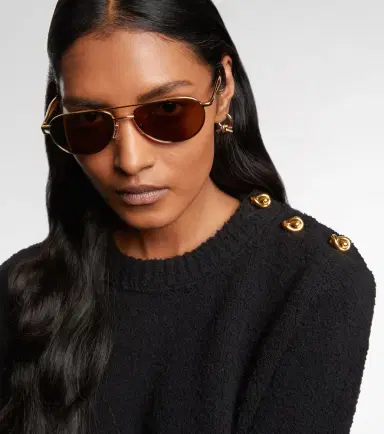 Bottega Veneta Fin aviator sunglasses | Thumbnail 5 Bottega Veneta Fin aviator sunglasses | Thumbnail 5