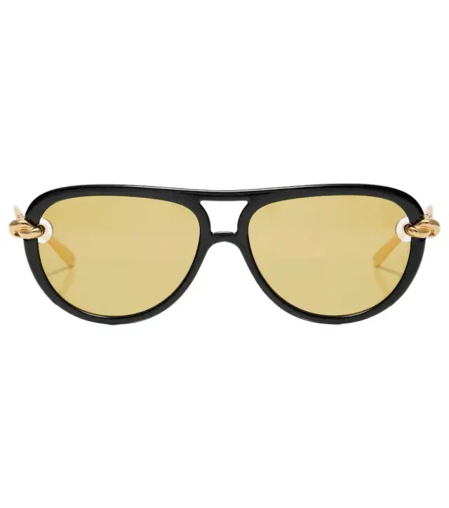 Bottega Veneta Knot aviator sunglasses