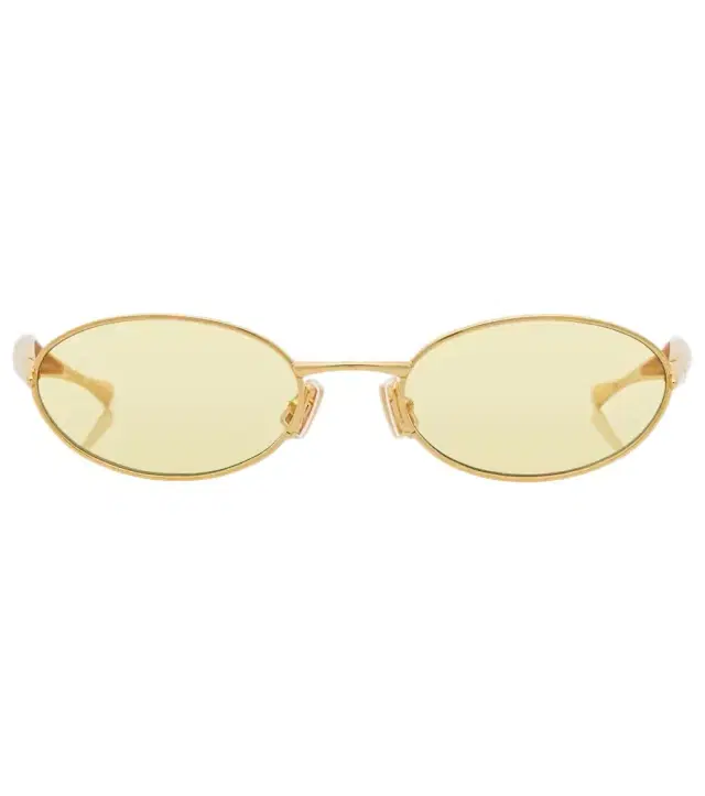 Bottega Veneta Sardine oval sunglasses