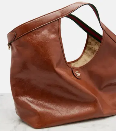 Gucci Giglio Large leather tote bag | Thumbnail 4 Gucci Giglio Large leather tote bag | Thumbnail 4