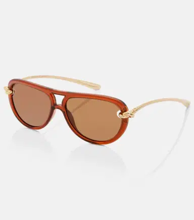 Bottega Veneta Knot aviator sunglasses | Thumbnail 2 Bottega Veneta Knot aviator sunglasses | Thumbnail 2