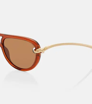 Bottega Veneta Knot aviator sunglasses | Thumbnail 3 Bottega Veneta Knot aviator sunglasses | Thumbnail 3