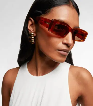 Alaïa Alaïa Absolu rectangular sunglasses | Thumbnail 4