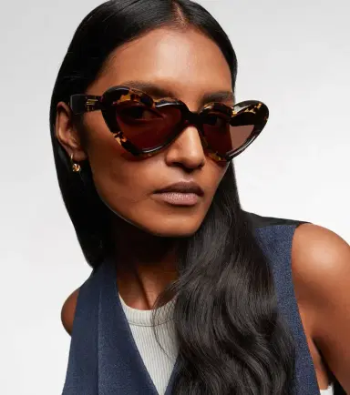 Bottega Veneta Ribbon heart-shaped sunglasses | Thumbnail 4