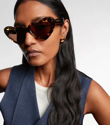 Bottega Veneta Ribbon heart-shaped sunglasses | Thumbnail 5