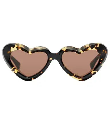 Bottega Veneta Ribbon heart-shaped sunglasses | Thumbnail 1