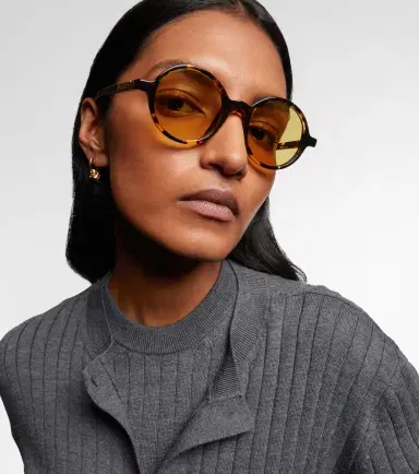 Bottega Veneta Round sunglasses | Thumbnail 5 Bottega Veneta Round sunglasses | Thumbnail 5