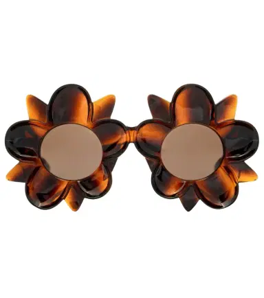 Bottega Veneta Peggy Flower round sunglasses | Thumbnail 1